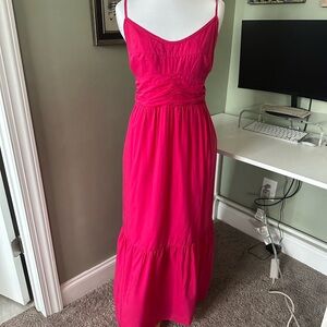 Universal Thread Vibrant Pink Maxi Dress